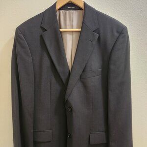 HUGO BOSS Pasolini/Movie Men Suit/Jacket, Size US 42R, Regular Fit, Black